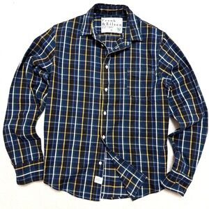 Frank & Eileen sz XS Luke Flannel Shirt Cotton Plaid Oversized Boyfriend